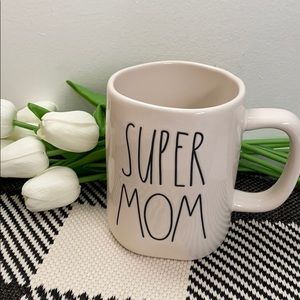 Rae Dunn SUPER MOM Mug